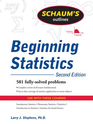 cover image of Beginning Statistics